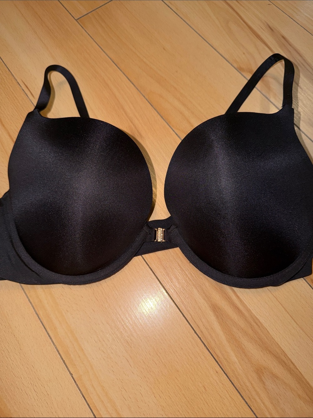 Smooth Black T-Shirt Bra - Women's Intimates